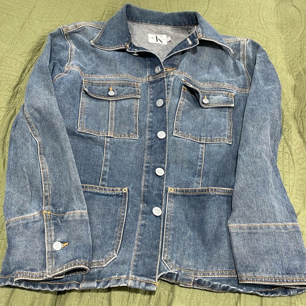 Calvin Klein women’s jean jacket